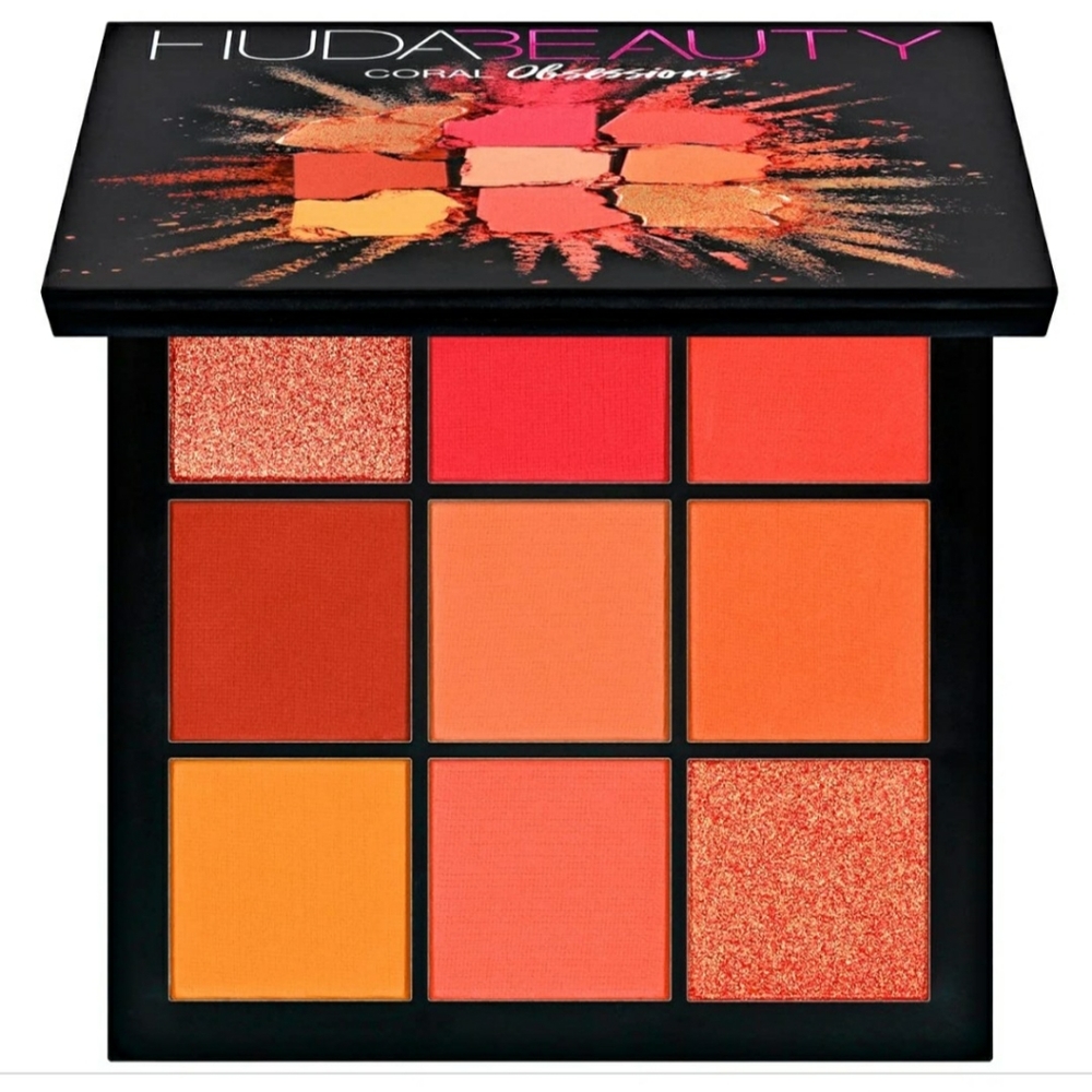 Huda Beauty Coral Obsessions Eyeshadow Palette